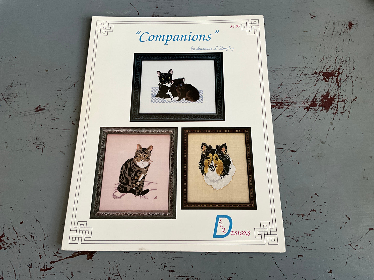 SLQ Designs “Companions” by Susan L. Quigley counted cross stitch chart