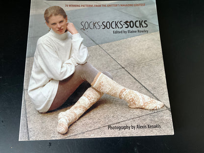 Socks-Socks-Socks 70 Spinning Patterns softcover book