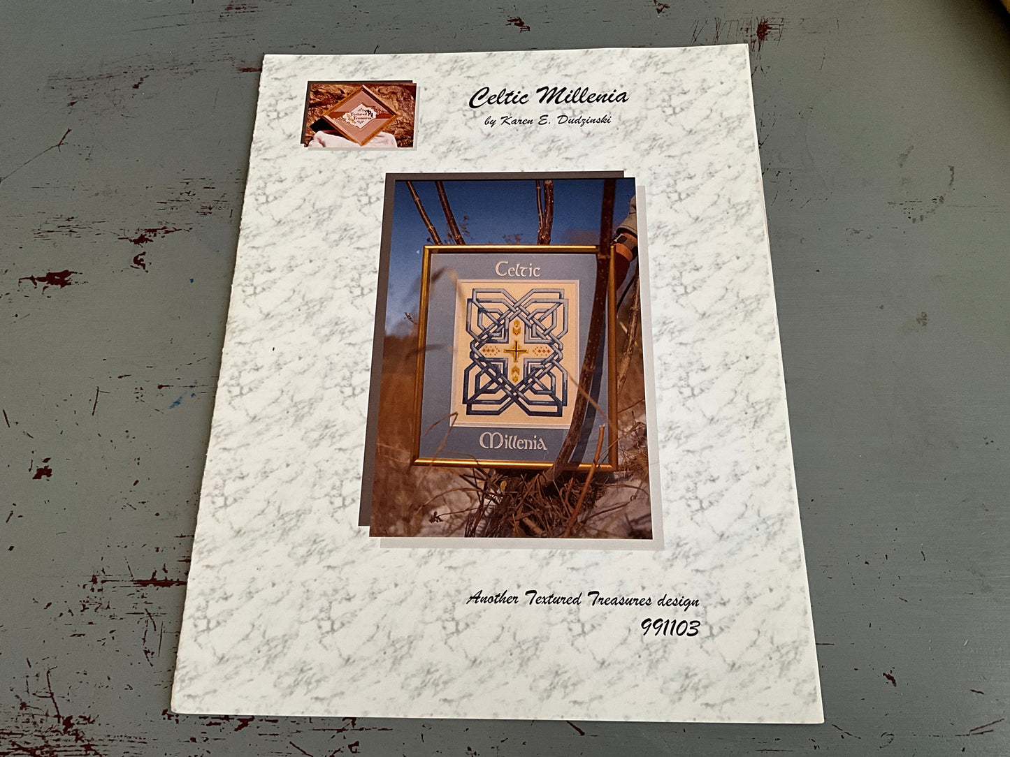 Celtic Millenia by Karen E. Dudzinske Anoyjer Textured Threads Design 991103 counted cross stitch chart