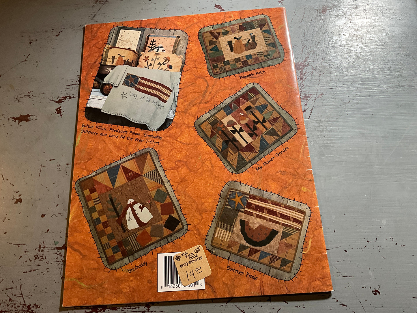 Whimsicals Sample Life Seasons quilting pattern booklet