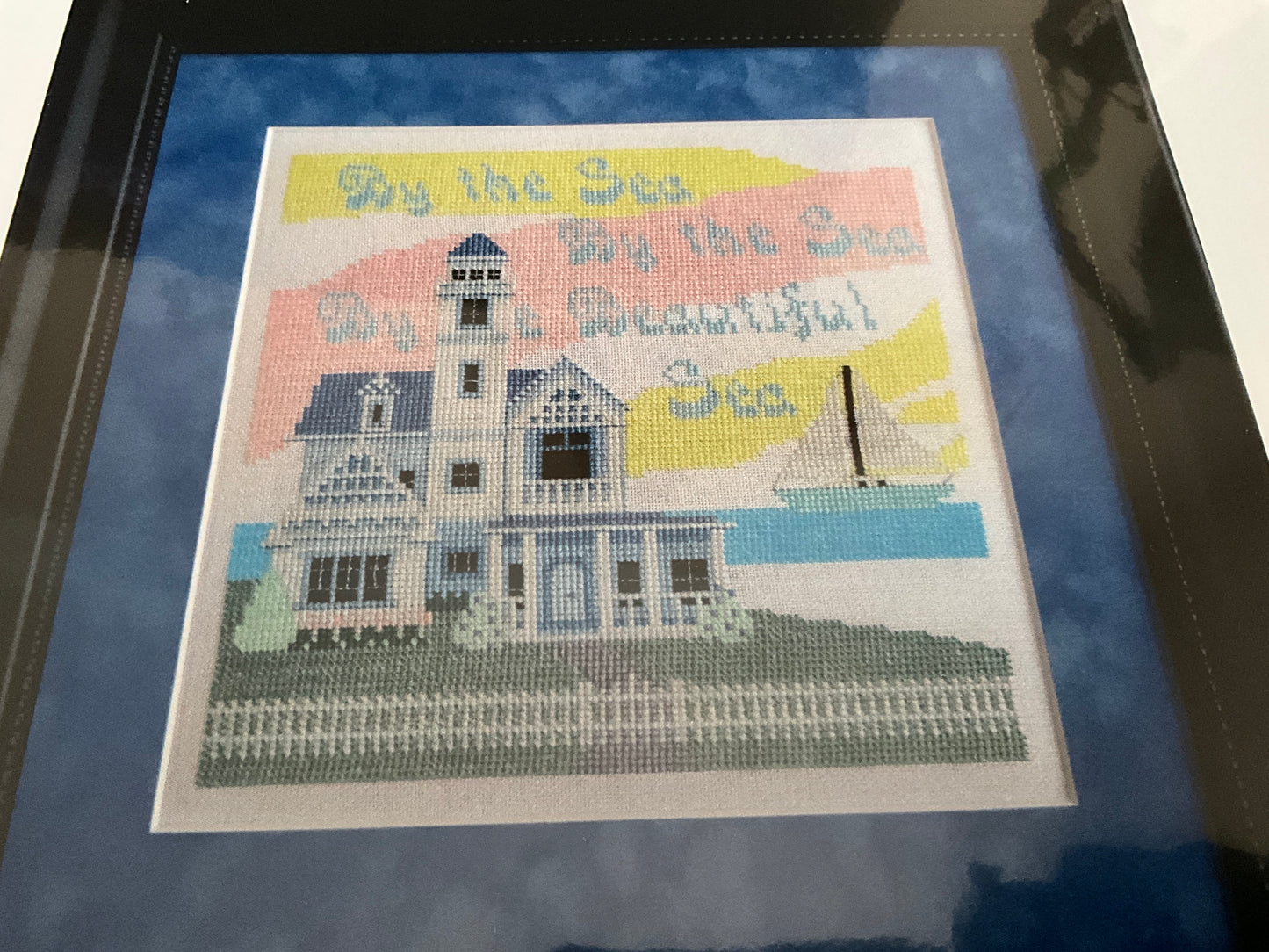 Stitchers Village Designs #5 In the Village Home Series Design by Ships Manor counted cross stitch chart