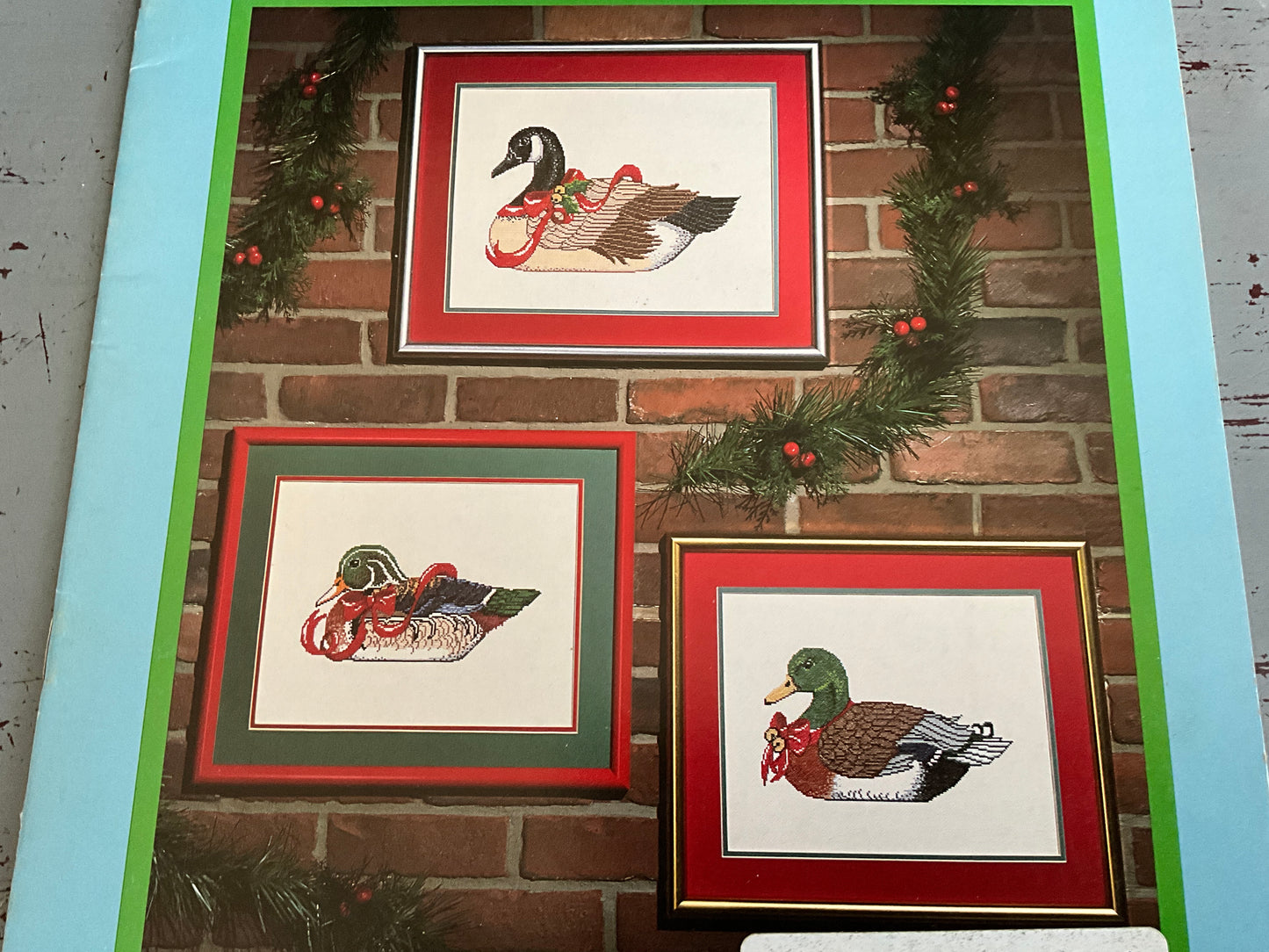 Something Special Waterfowl Christmas Collection #90028 counted cross stitch stitch chart