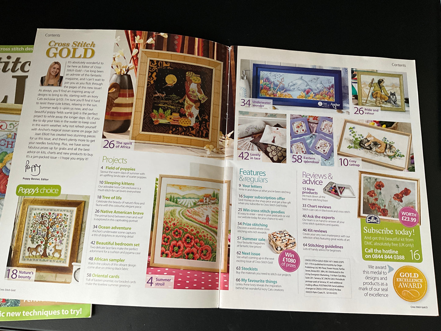 Cross Stitch Gold magazine lot choice see pictures and variations*