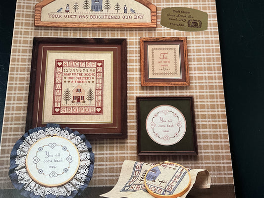 Home Happy Home by Bea & Chris Studio Seven counted cross stitch chart