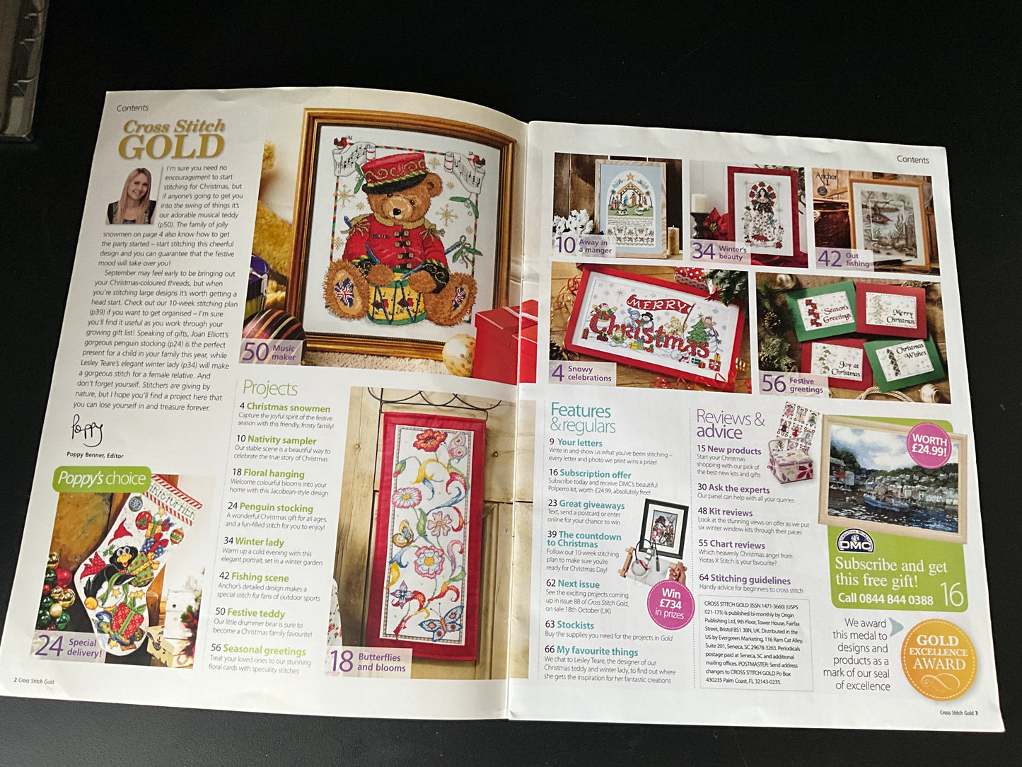 Cross Stitch Gold magazine lot choice see pictures and variations*