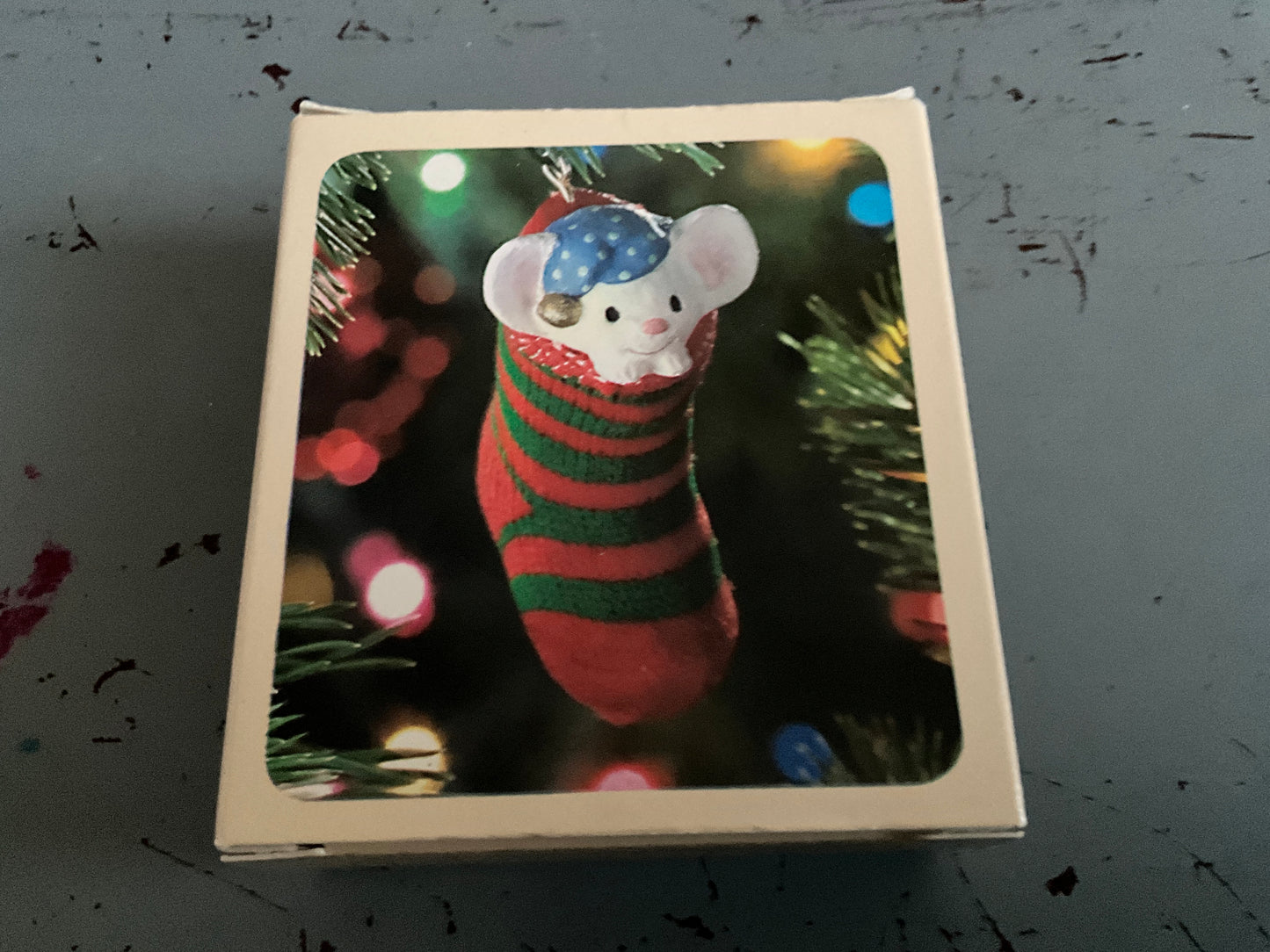 Hallmark The Stocking Mouse QX412-2