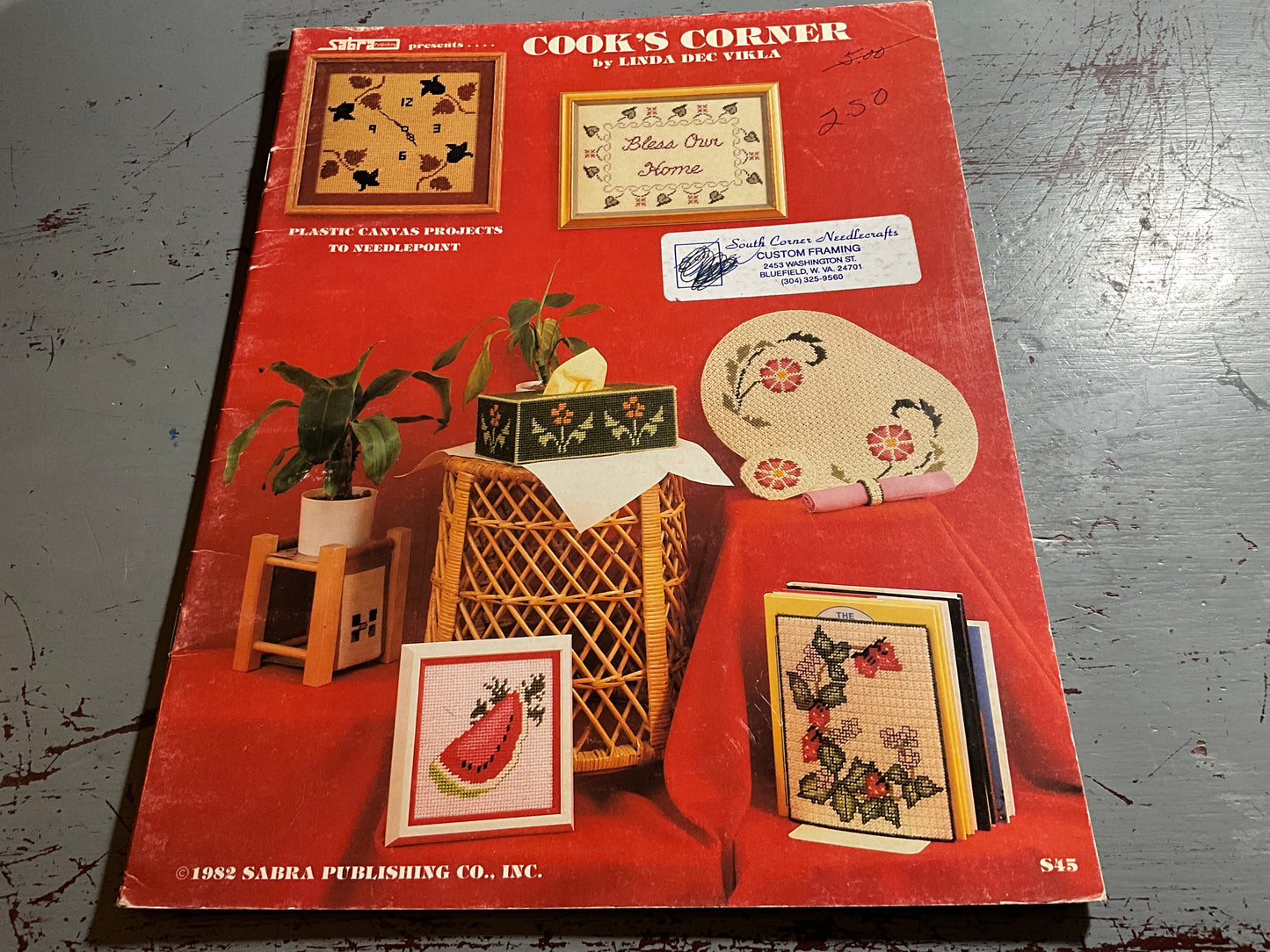 Sabra presents Cook’s Corner counted cross stitch chart