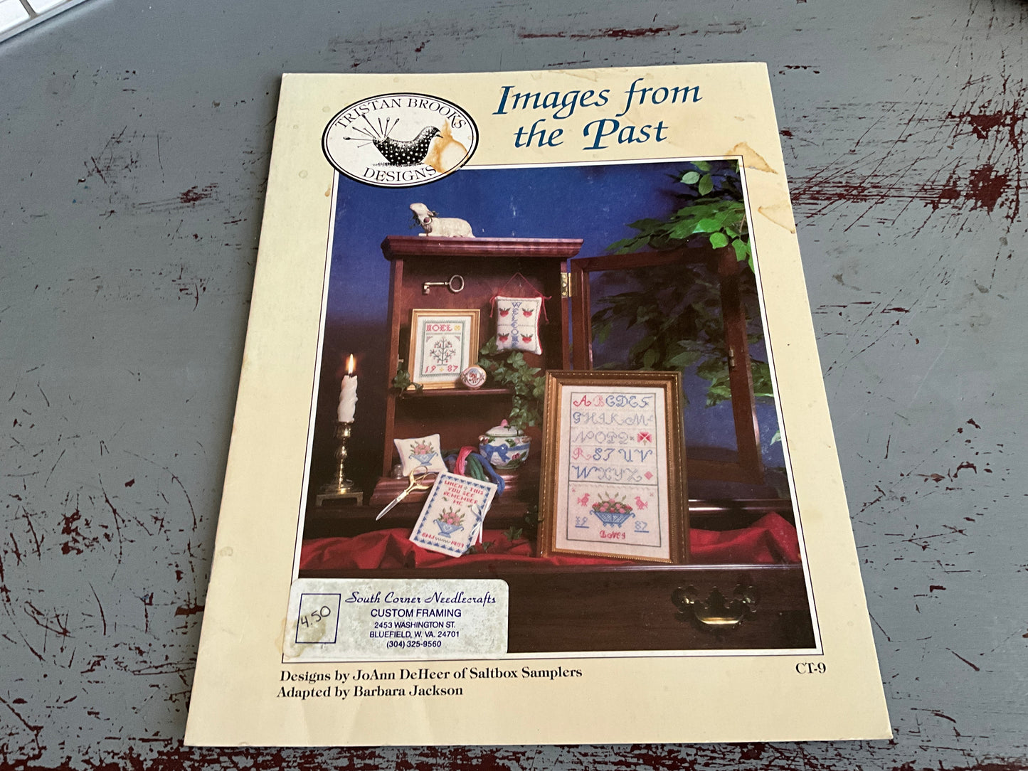 Tristan Brooks Designs Images from the Past CT-9 counted cross stitch chart