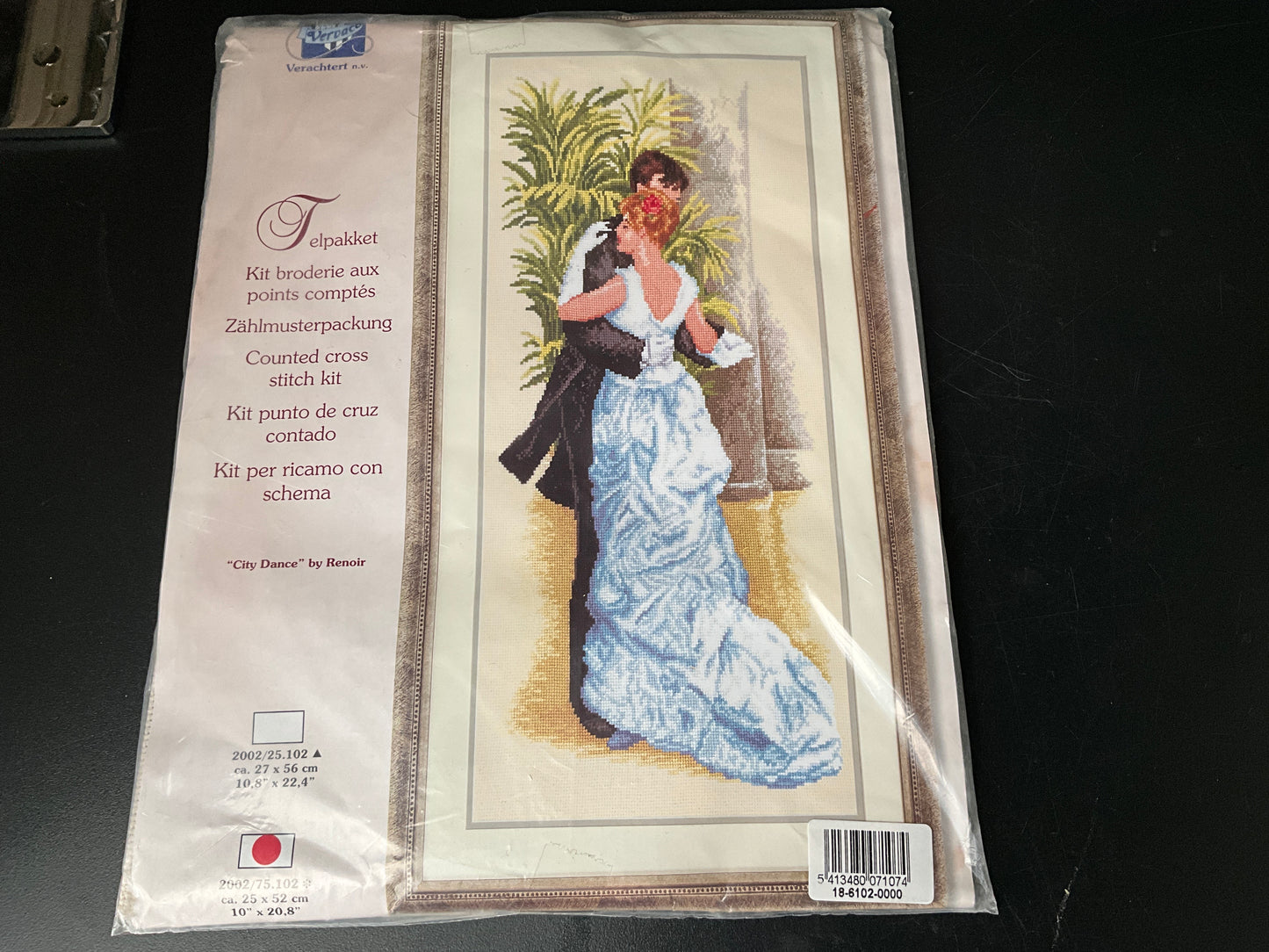 Verachert City Dance by Renoir cross stitch kit