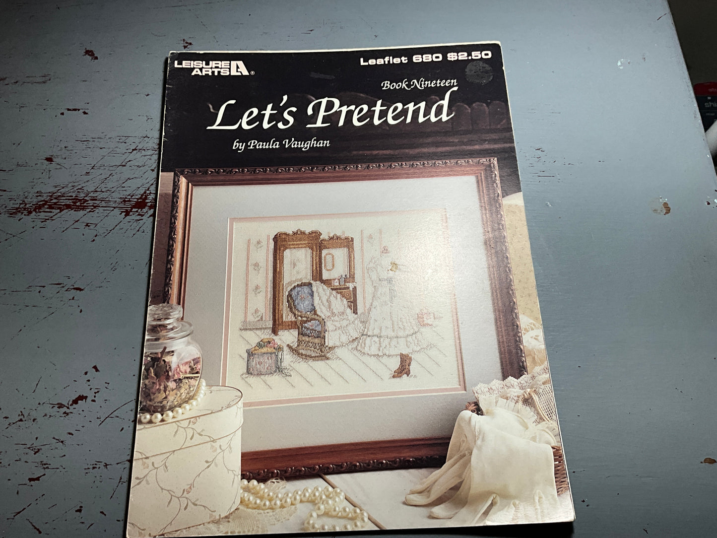 Leisure Arts Paula Vaughan set of 3 counted cross stitch charts see pictures and description*