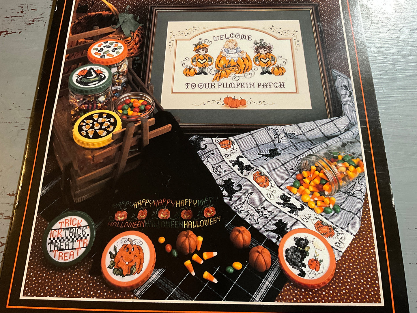 Stoney Creek Collection Tricky Treats Halloween cross stitch chart