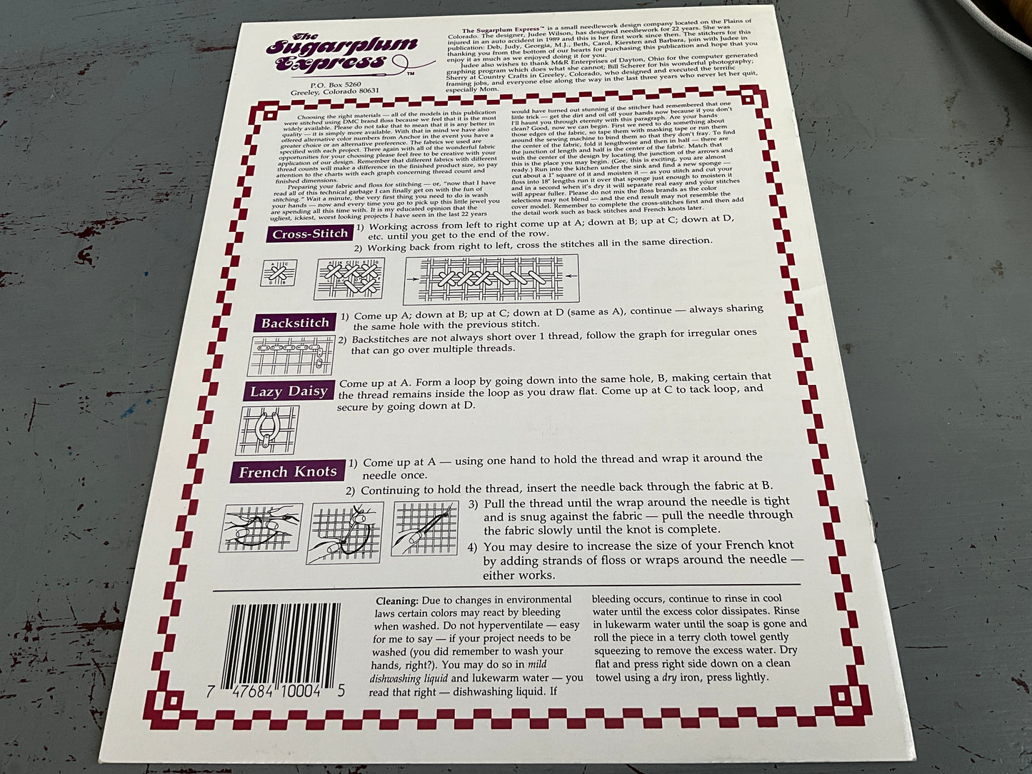 Sugarplum Express Counted Cross Stitch for Christmas chart