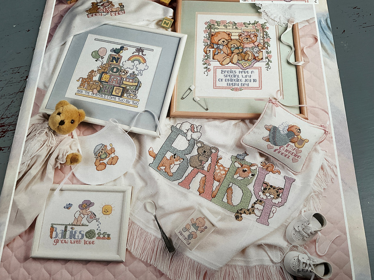 Good natured girls The Big Book Just For Baby’ 100 cross stitch designs chart