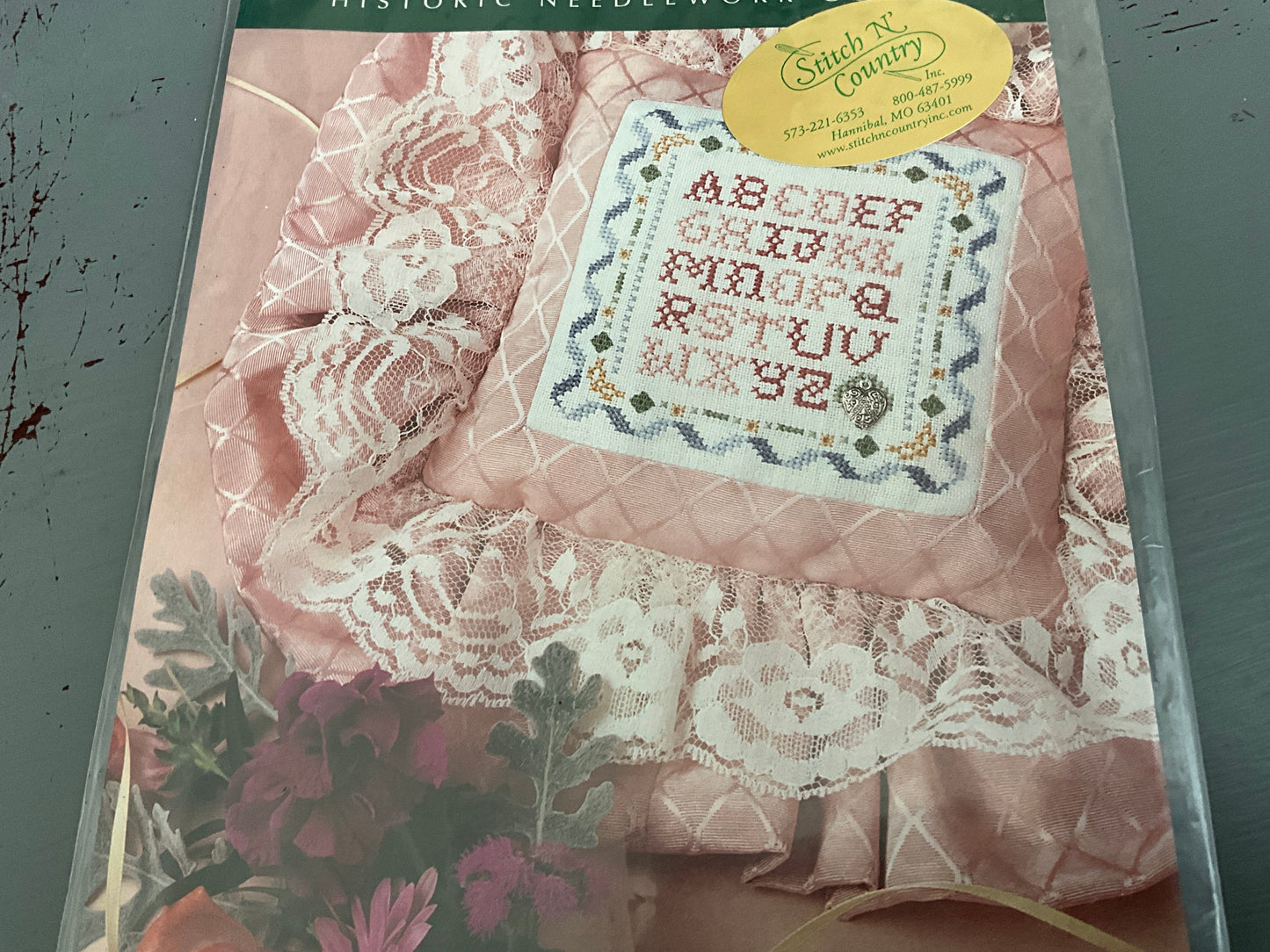 Historic Needlework Guild Little Exquisites Collection Alphabet kit