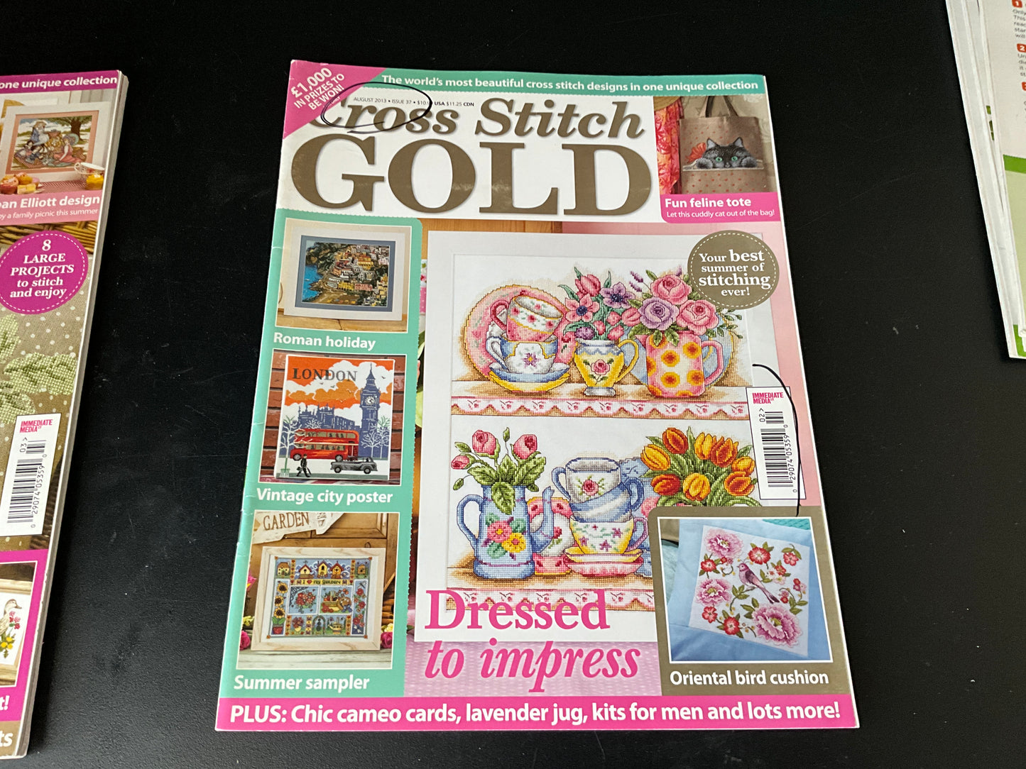 Cross Stitch Gold magazine lot choice see pictures and variations*