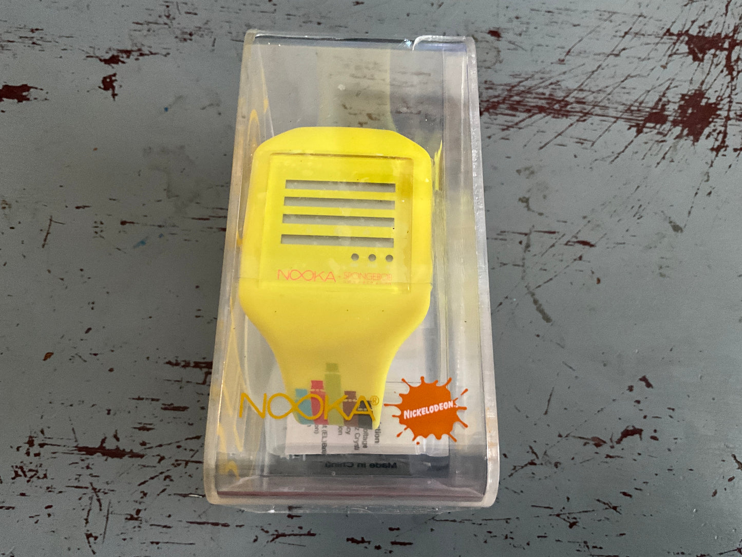 Nooka Zeb Zenh SpongeBob Square Pants yellow 20 watch
