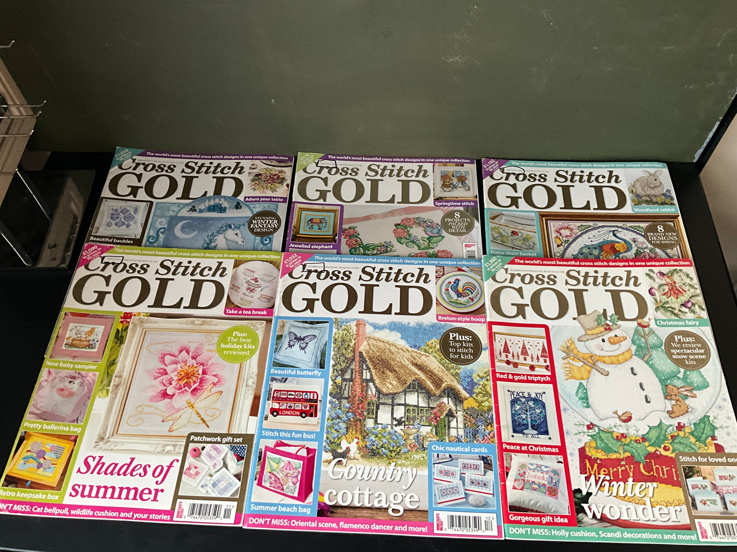 Cross Stitch Gold magazine lot choice see pictures and variations*