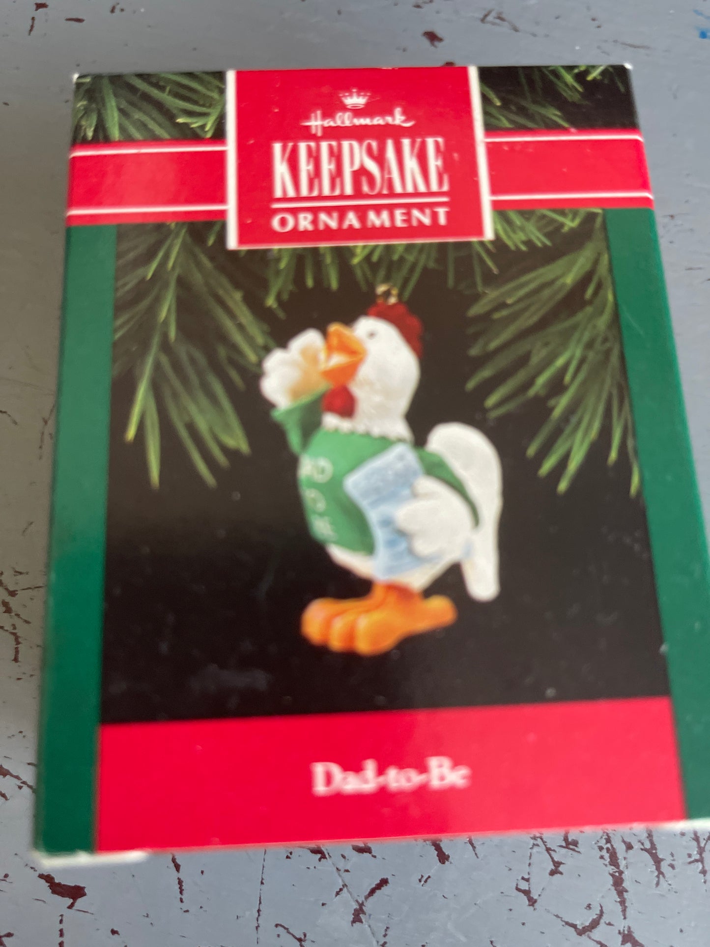 Hallmark Dad-to-Be 1992 Keepsake Ornament QX461-1