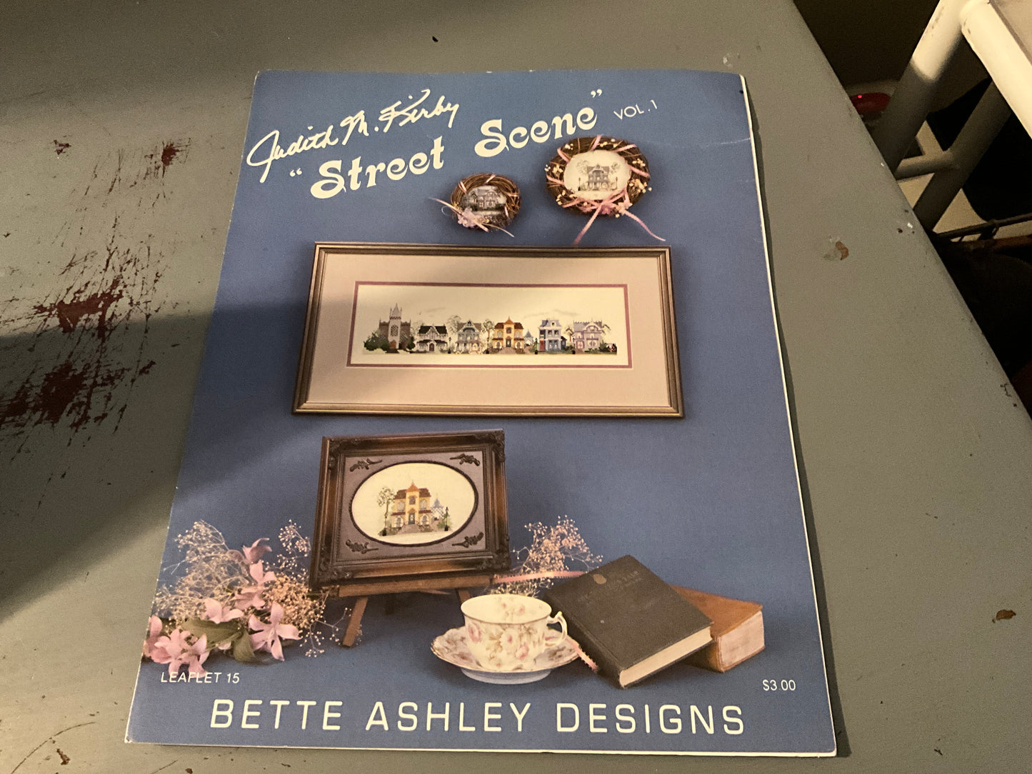 Bette Ashley Designs Judith M. Kirby Street Scene Vol 1 counted cross stitch chart
