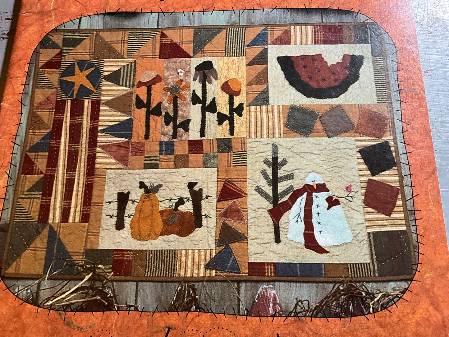 Whimsicals Sample Life Seasons quilting pattern booklet