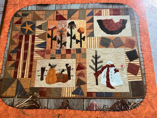 Whimsicals Sample Life Seasons quilting pattern booklet