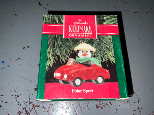 Hallmark Polar Sport 1990 Keepsake Ornament QX515-6