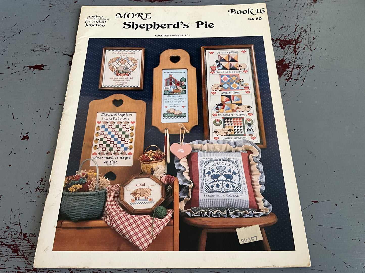 Jeremiah Junction Choice Vintage Counted Cross Stitch Charts See Pictures and Variations*