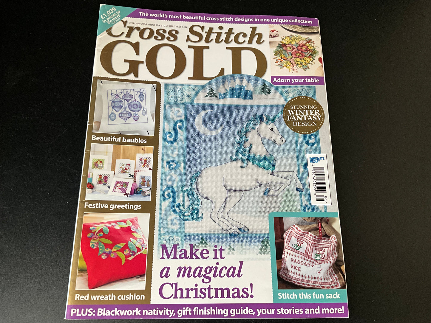 Cross Stitch Gold magazine lot choice see pictures and variations*