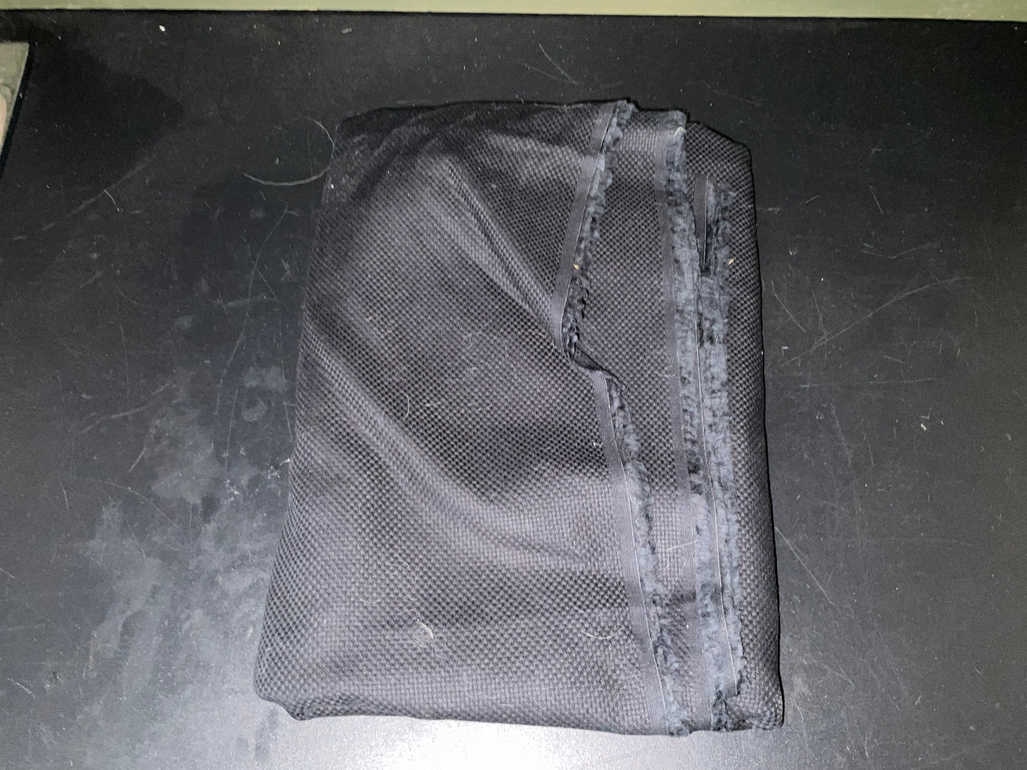 Soft AIDA Black 16 count needlecraft fabric 45 x 94 inches