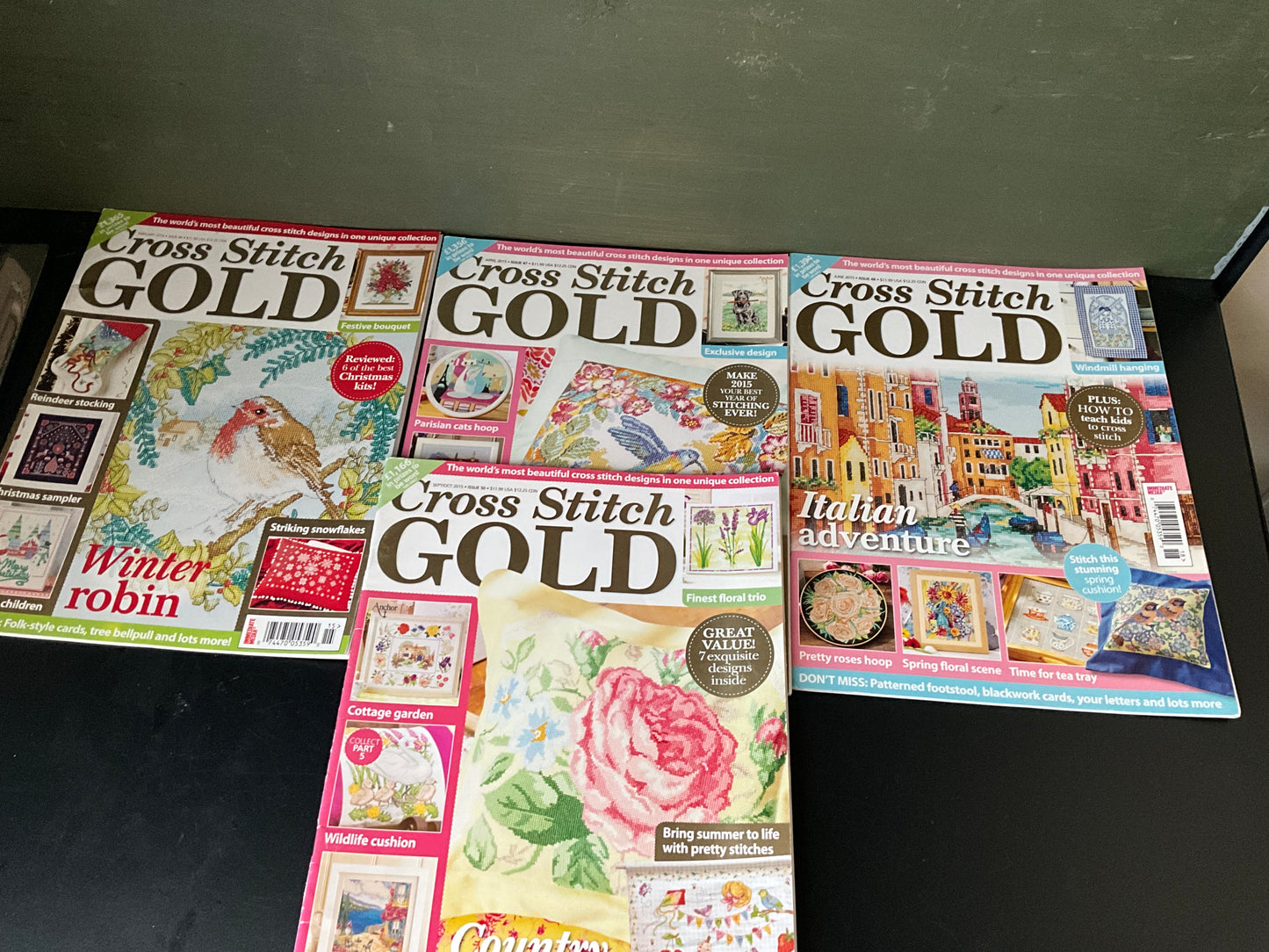 Cross Stitch Gold magazine lot choice see pictures and variations*