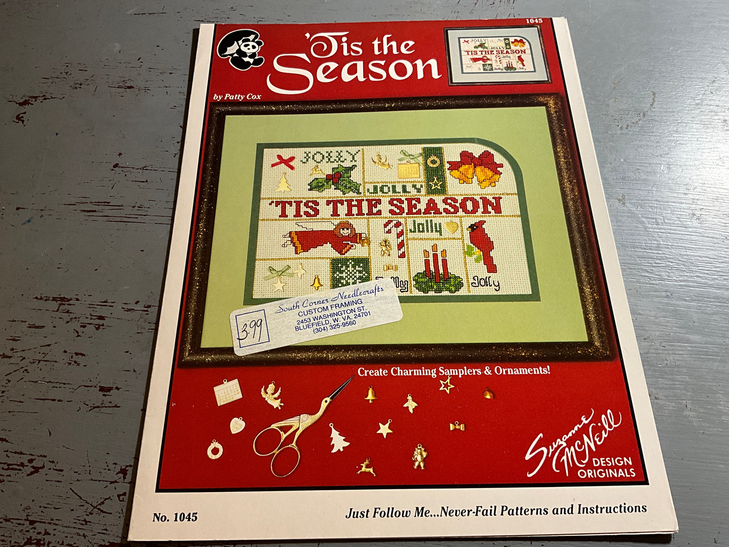 Susanne McNeil Design Originals ‘Tis the Season counted cross stitch chart