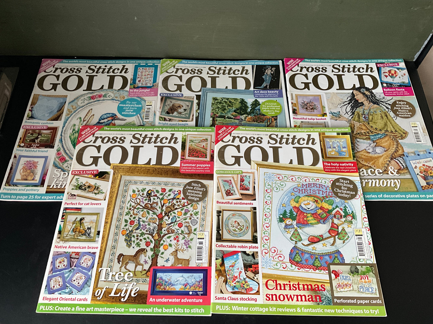 Cross Stitch Gold magazine lot choice see pictures and variations*
