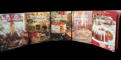 Christmas with Southern Living choice Oxmoor House hardcover books see pictures and variations