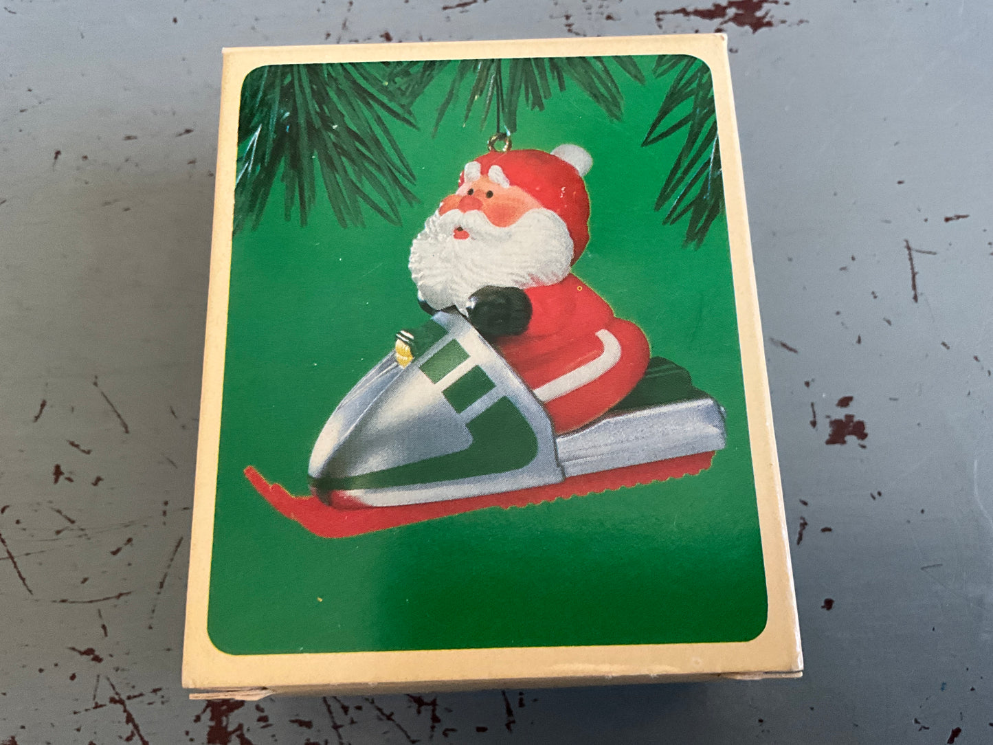 Hallmark Snowmobile Santa Keepsake Ornament QX431-4