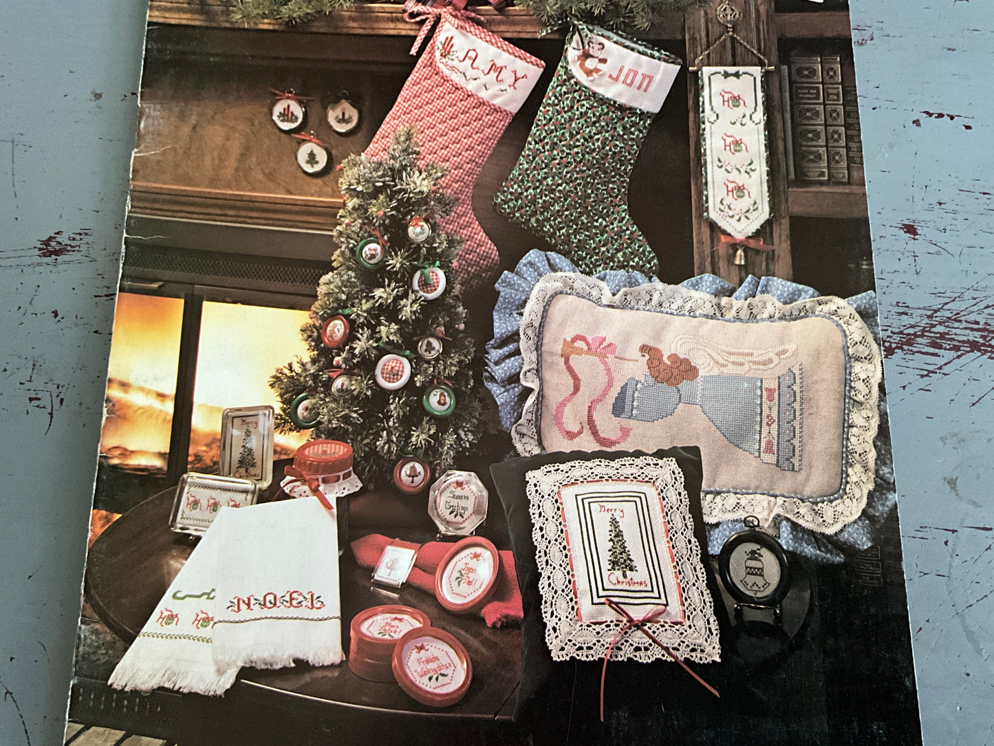 T & N Designs Christmas All Through The House counted cross stitch chart