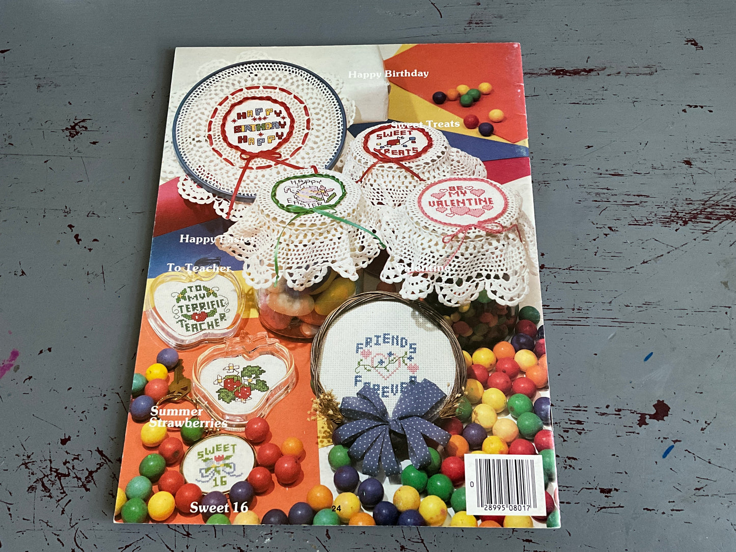 Three Needles Dollie’s & Other Dainties #8017 Plaid counted cross stitch chart