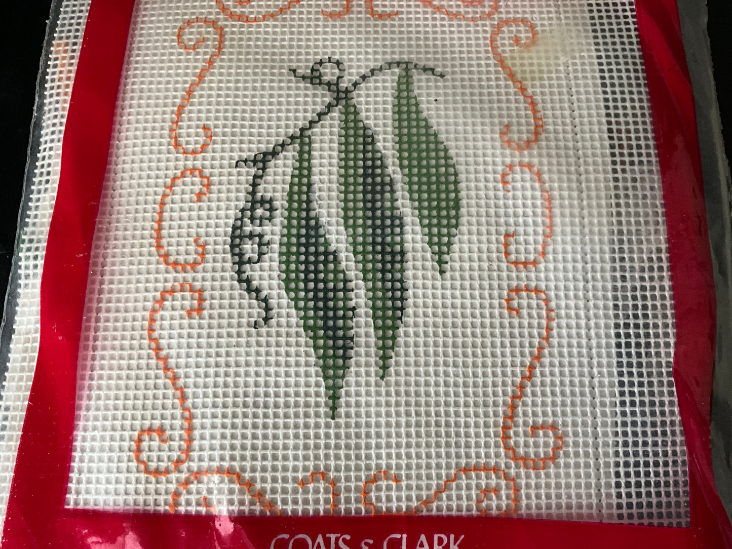 Coats & Clark Leaves on a Branch needlepoint kit