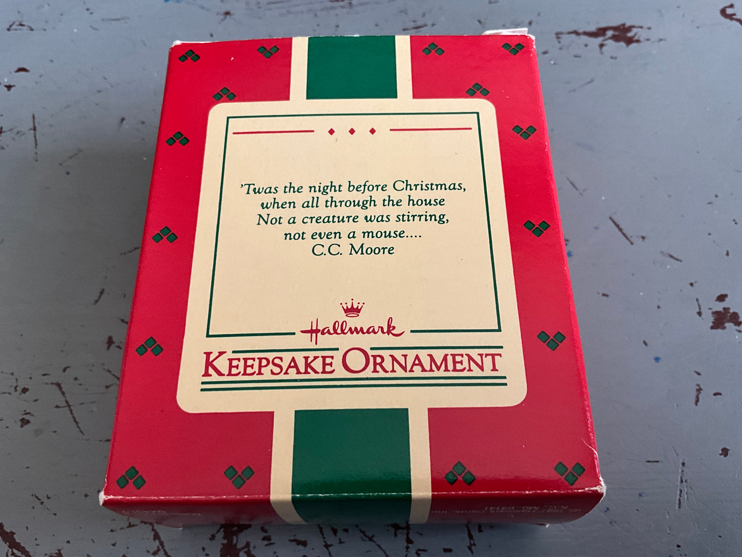 Hallmark Night Before Christmas 1987 Keepsake Ornament QX451-7