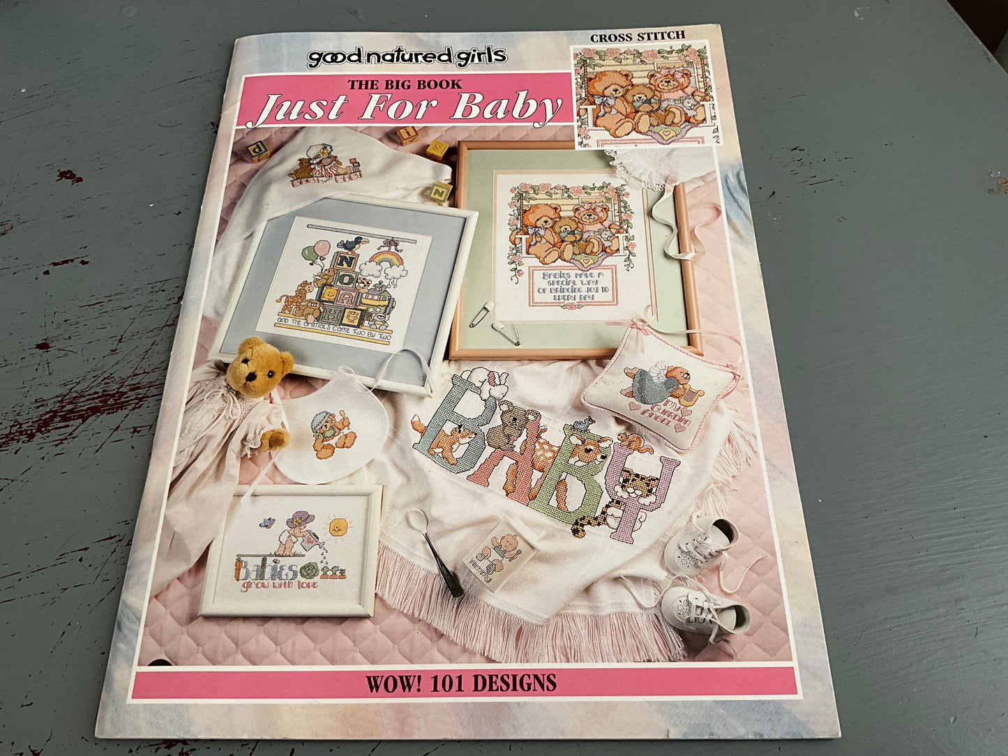 Good natured girls The Big Book Just For Baby’ 100 cross stitch designs chart