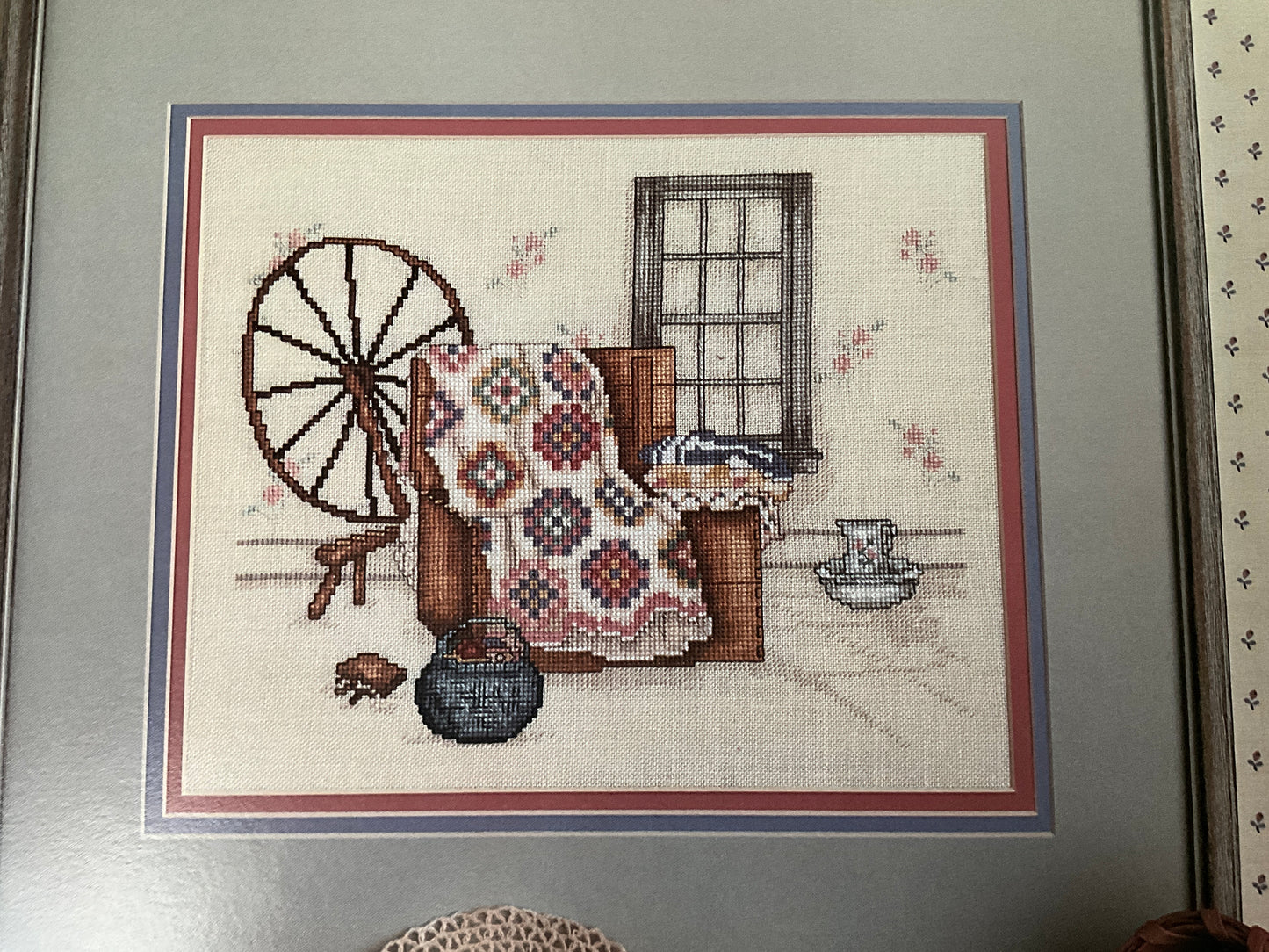 Leisure Arts Yesterday’s Dream by Paula Vaughan Leaflet 449 cross stitch chart
