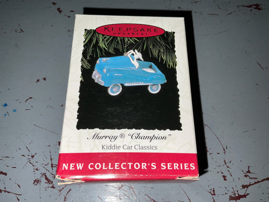 Hallmark Murray’s Champion #1 Kiddie Car Classics 1994 Keepsake Ornament QX542-6