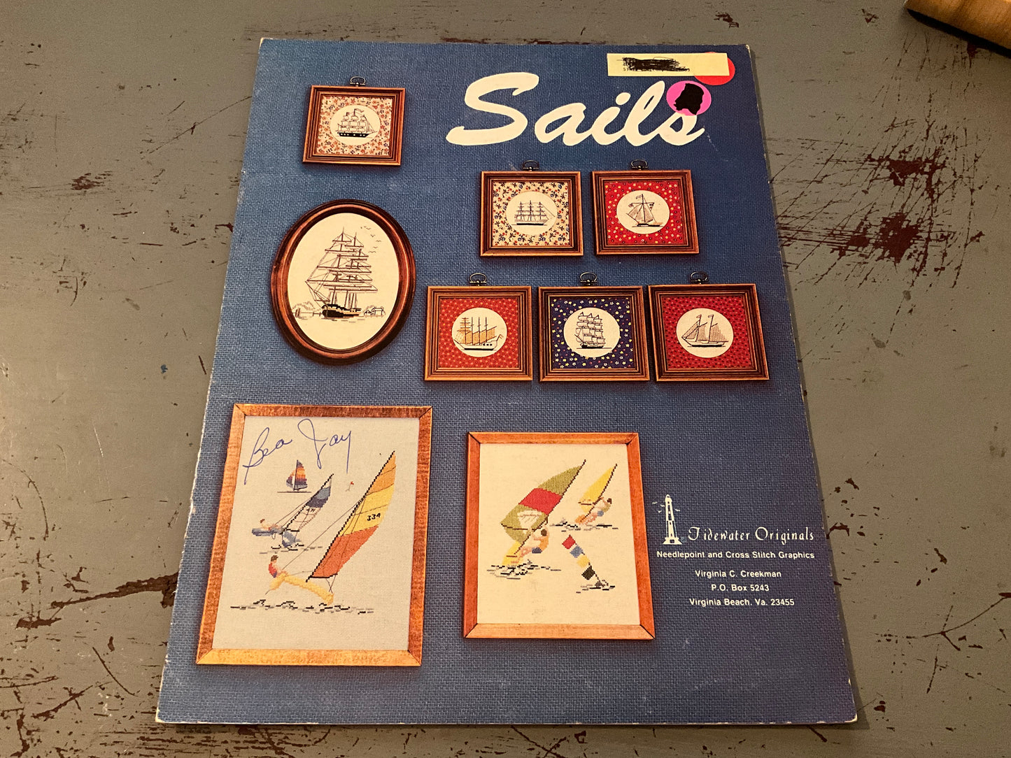 Tidewater Originals Sails counted cross stitch chart