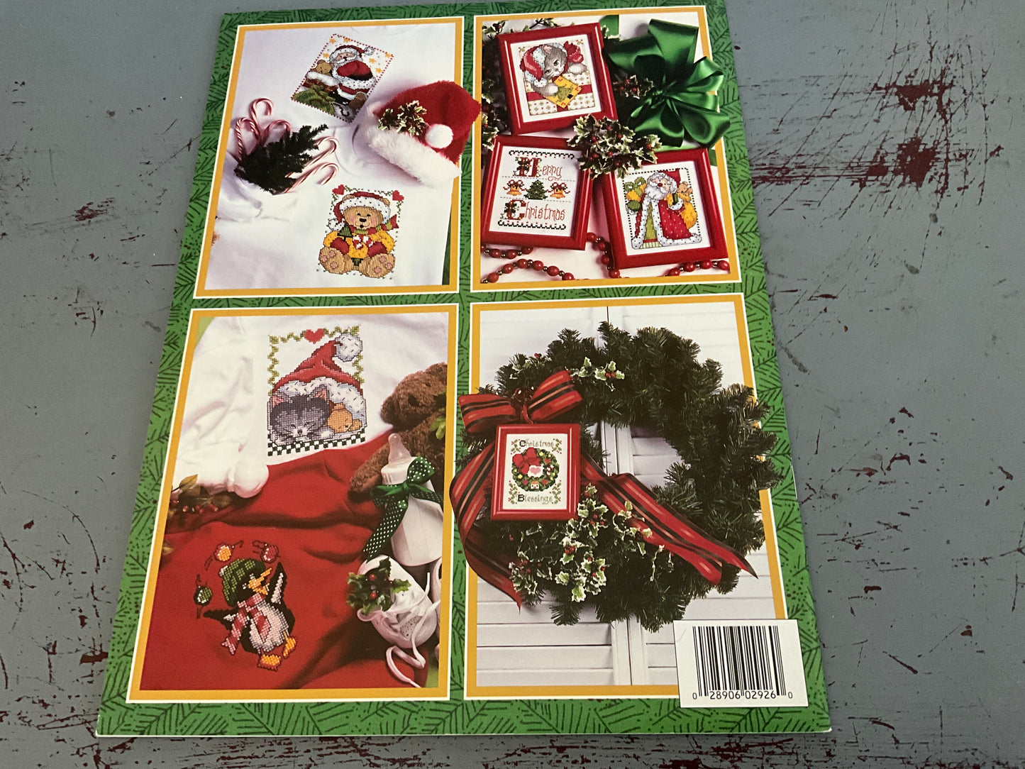 Leisure Arts Fast & Festive 50 Christmas Designs from the DesignWorks Crafts Collection counted cross stitch chart