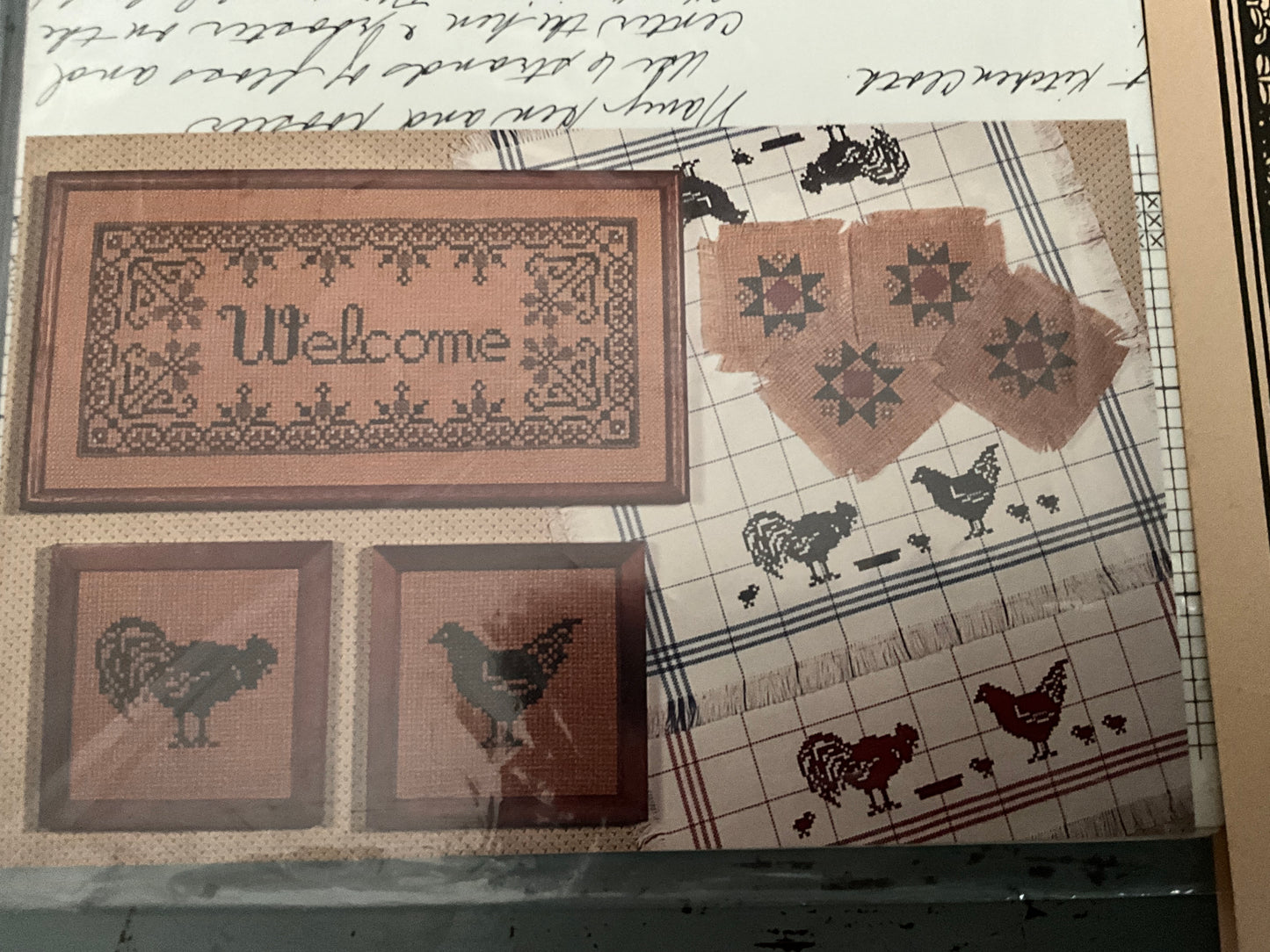 Told In A Garden Country Gifts counted cross stitch chart