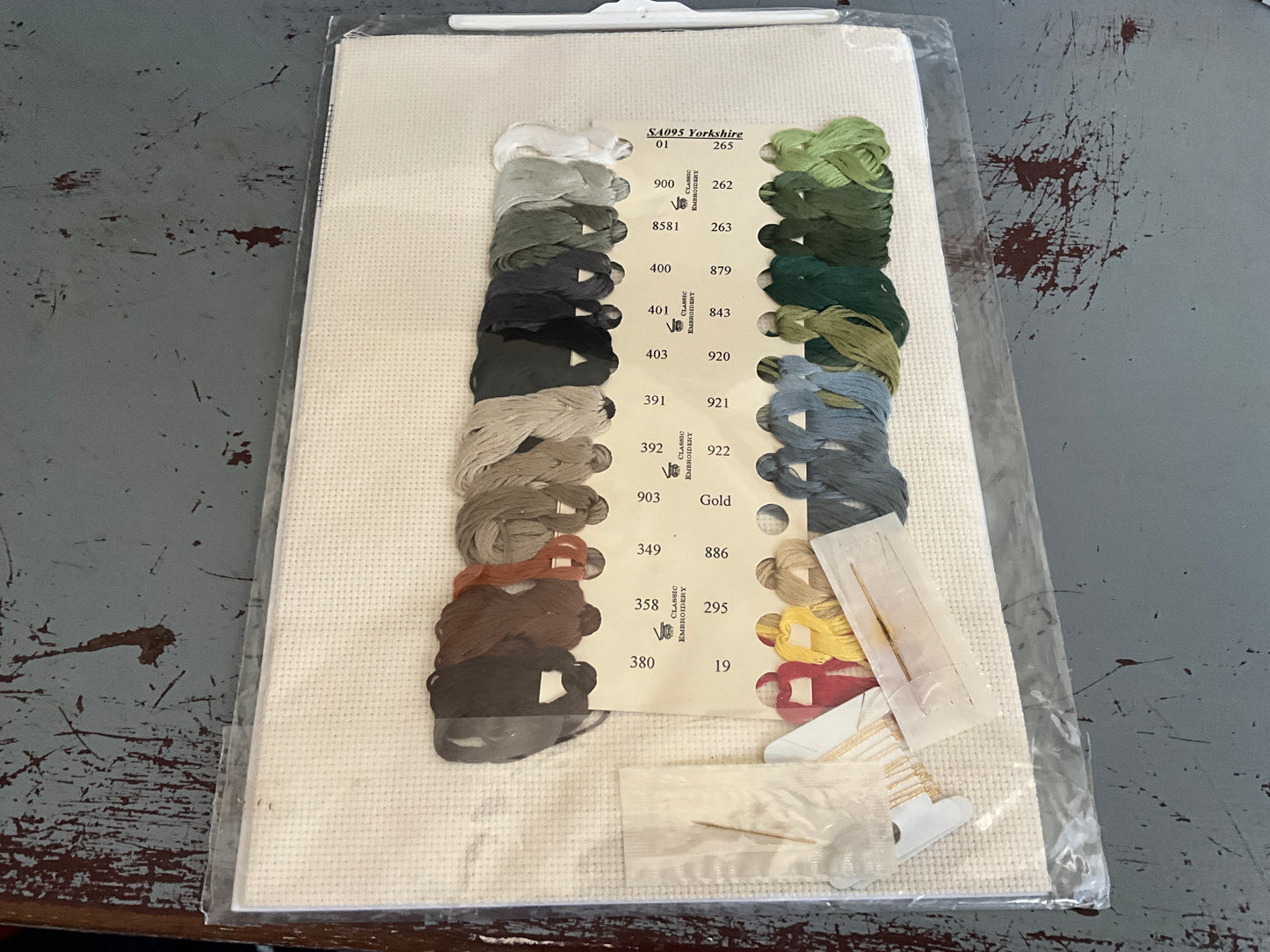 Classic Embroidery Yorkshire (Three Ridings) SA095 counted cross stitch kit