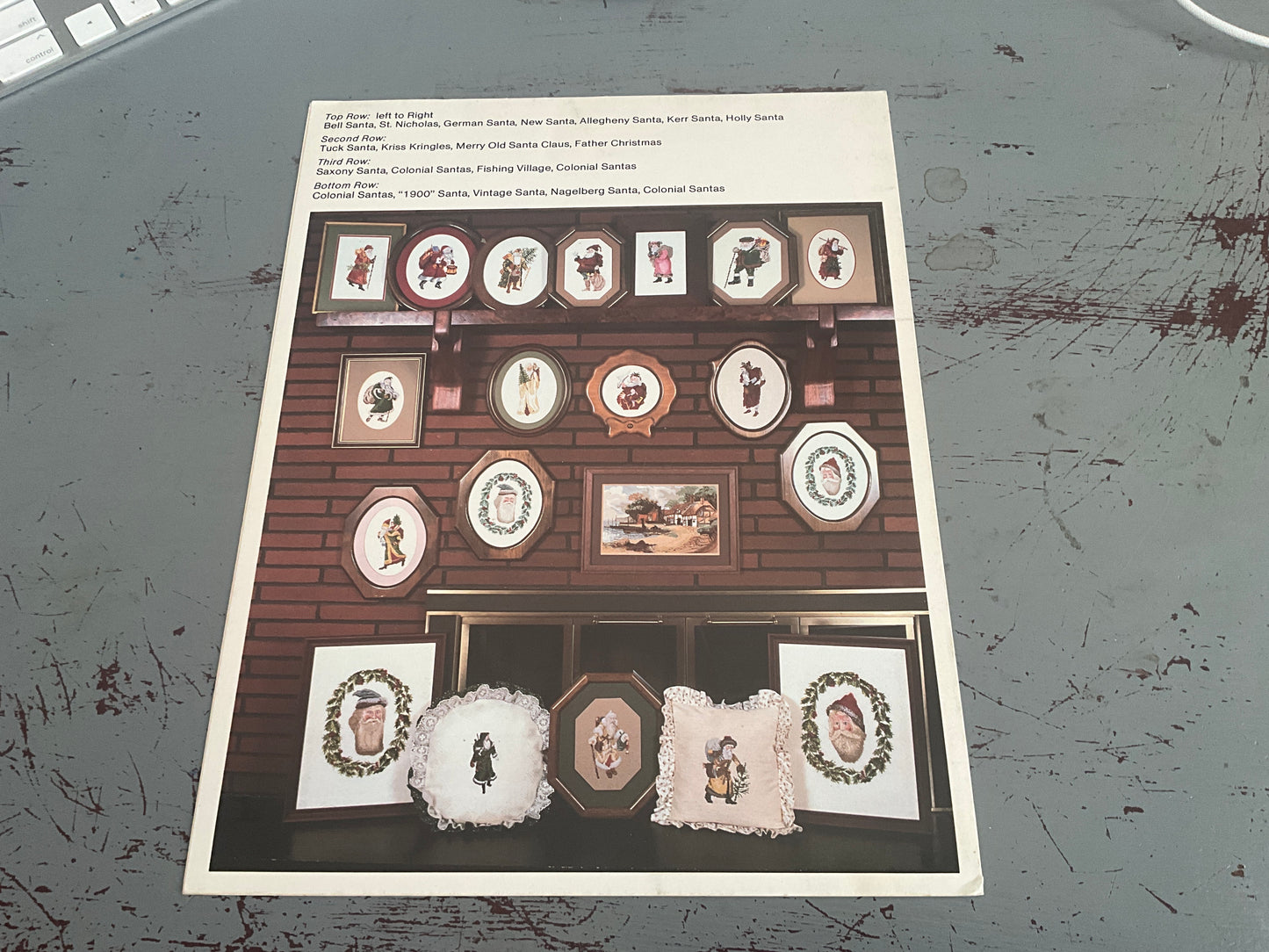 Boyd Designs Winter Scene counted cross stitch chart