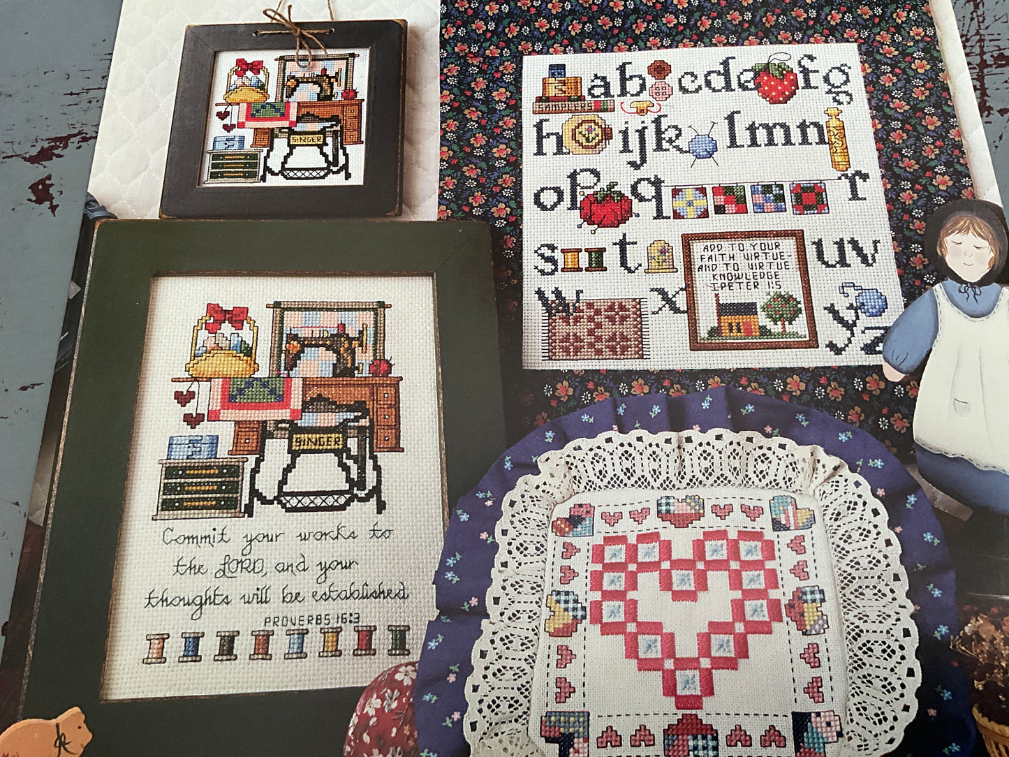 Jeremiah Junction Choice Vintage Counted Cross Stitch Charts See Pictures and Variations*