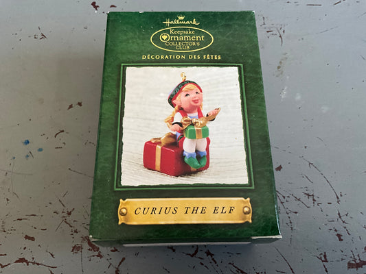 Hallmark Curtis the Elf Club Member Exclusive.Keepsake Ornament.QXC4623