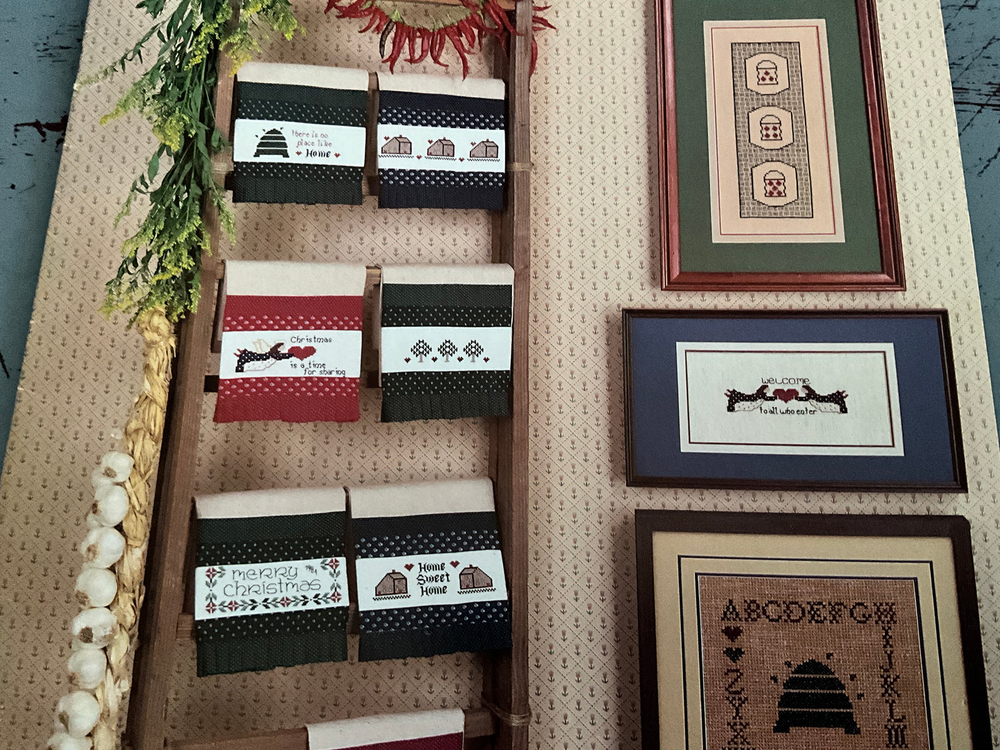 School House Designs Simple Pleasures counted cross stitch chart