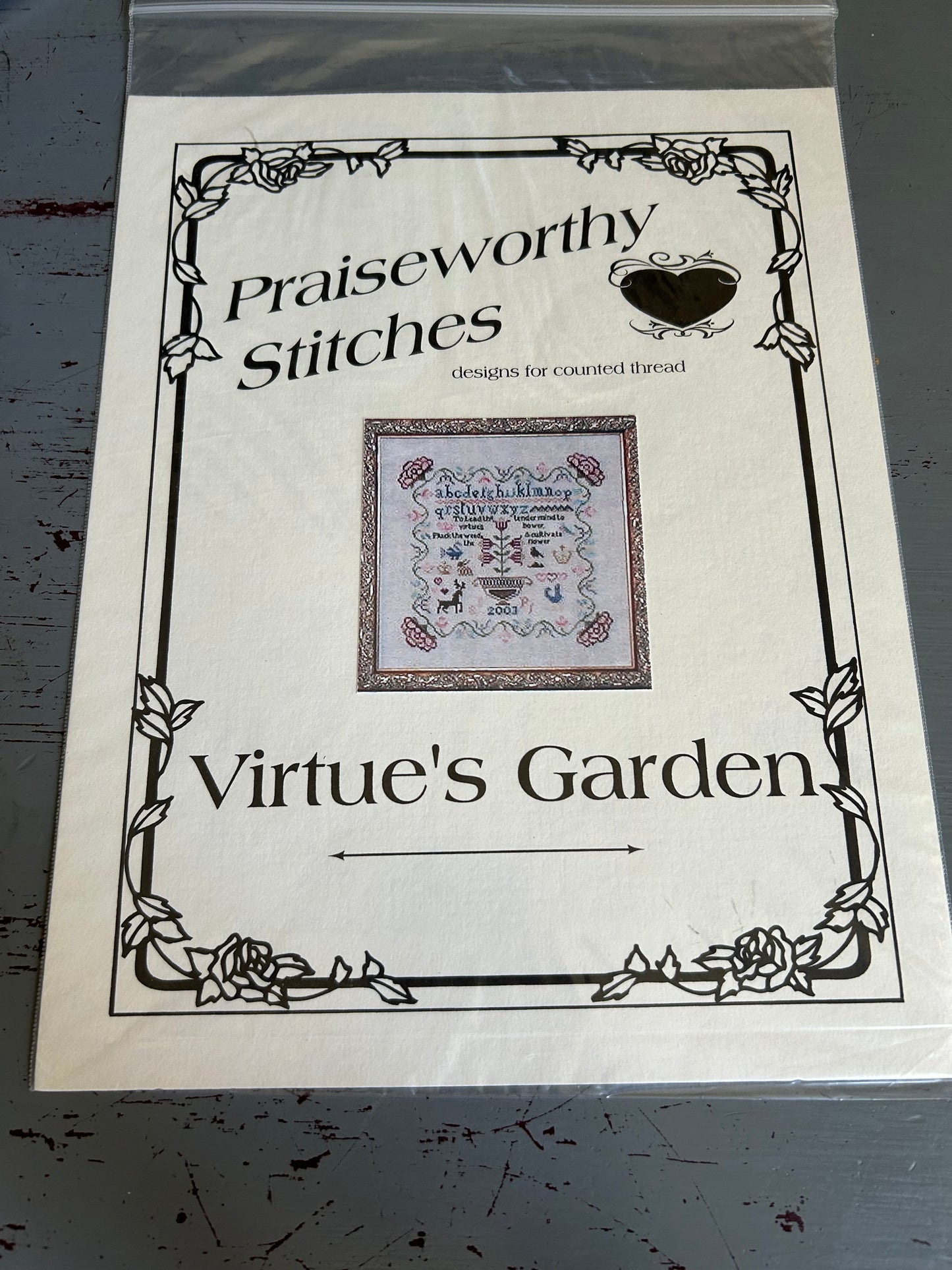 Praiseworthy Stitches choice cross stitch charts see pictures and variations